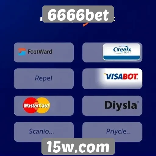 Métodos de pagamento aceitos no 6666bet